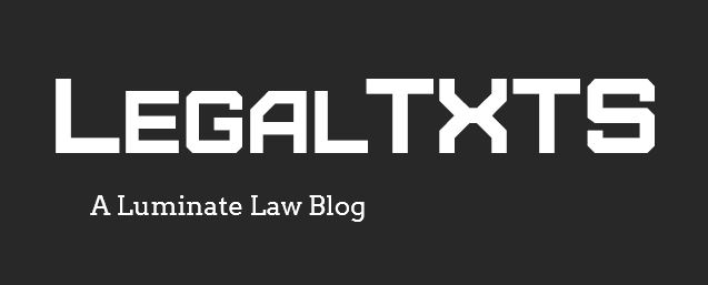 LegalTXTS – A Luminate Law Blog