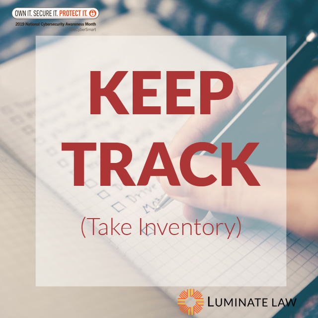 Keep Track (Take Inventory)